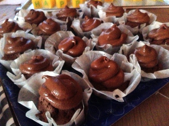 Chocolate cupcakes 2